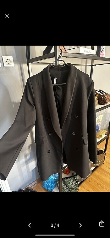 l Beden SİYAH BLAZER CEKET