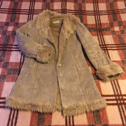 Kışlık kürklü parka