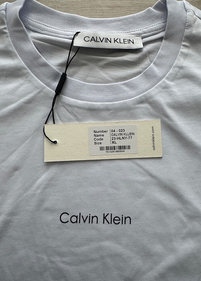 CALVİN KLEİN BEYAZ TSHİRT - Görsel 2