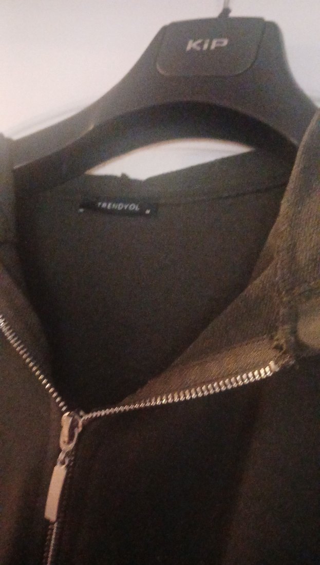 Siyah Kadın Uzun Kollu Bol Kesim Tulum - Görsel 3