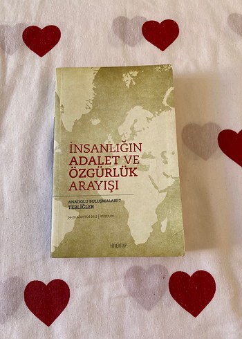 İnsanlığın Adalet ve Özgürlük Arayışı Kitabı