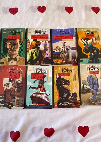 Stefan Zweig Roman Seti 8 Kitap