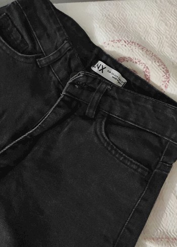 Diğer Siyah Kadın Midi Boy Regular Fit Jean