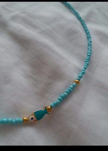 Lieza Jewelry Uzun Turkuaz Boncuklu Bohem2 Adet Kolye