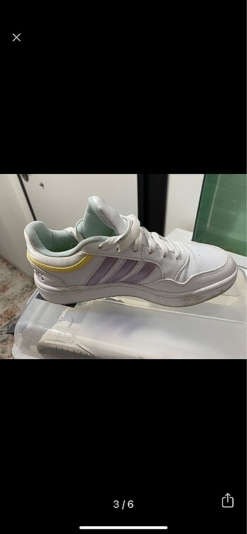 37,5 Beden beyaz Renk Adidas spor ayakkabı