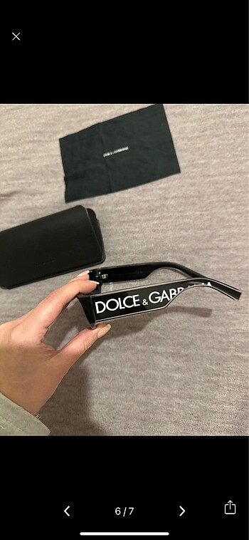  Beden siyah Renk Dolce Gabbana Gözlük