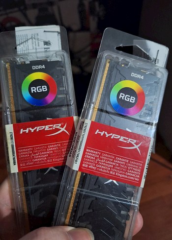 HyperX DDR4 RGB RAM Modülleri