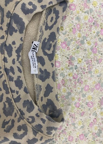 Leoparlı sweat Zara - Görsel 2
