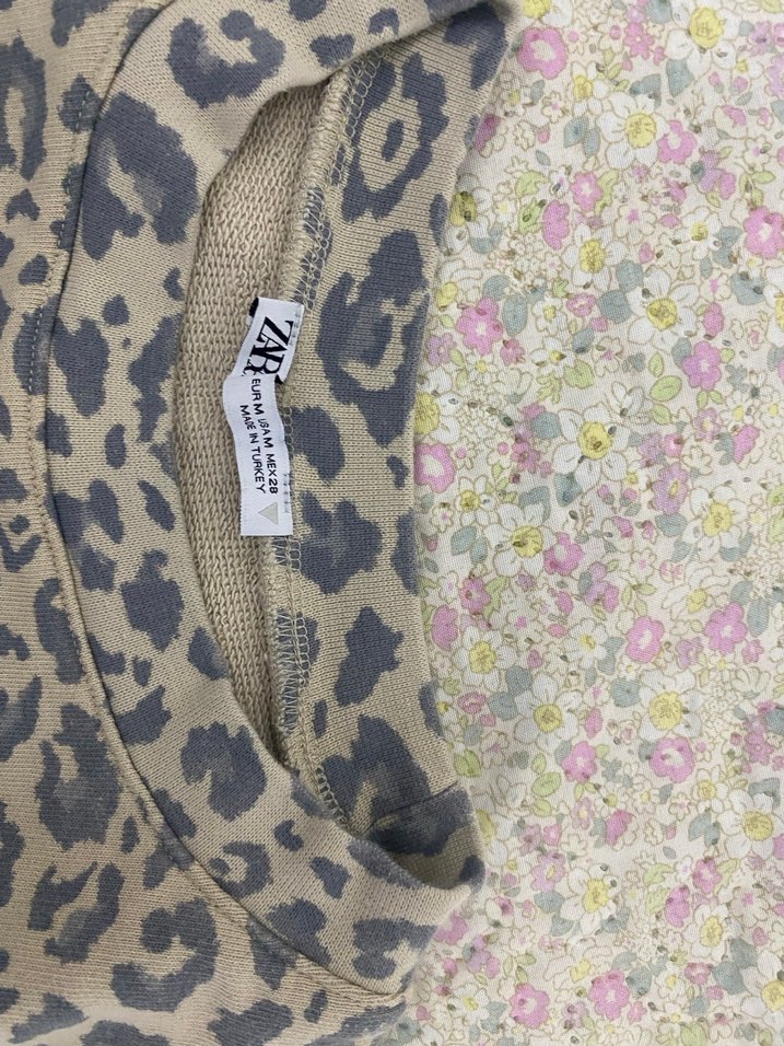 Leoparlı sweat Zara - Görsel 2