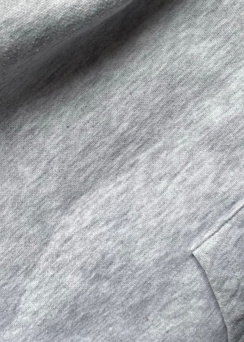 Gri Kapüşonlu Kadın Sweatshirt - Görsel 3