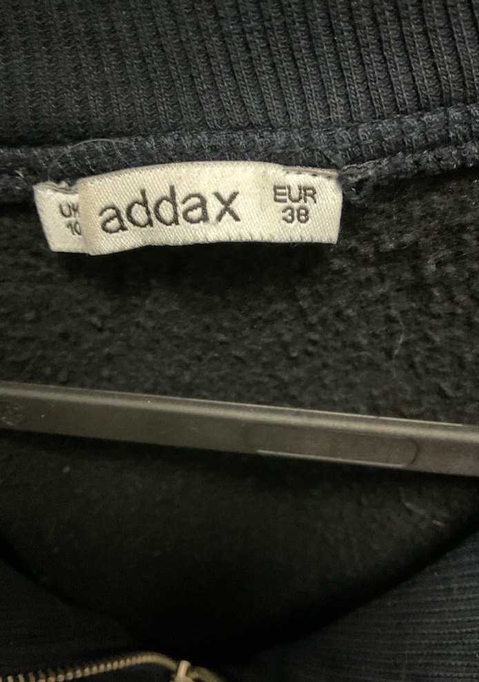 Fermuarlı Yüksek Yaka Kadın Sweatshirt - Görsel 2