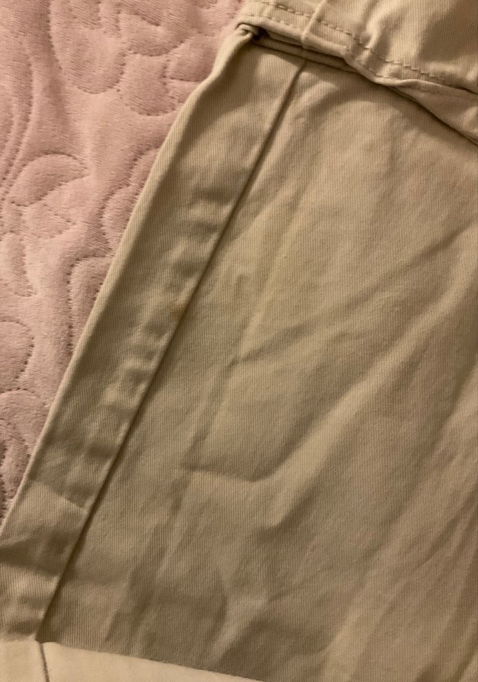 Bej Loose Fit Midi Kadın Kot Pantolon - Görsel 3