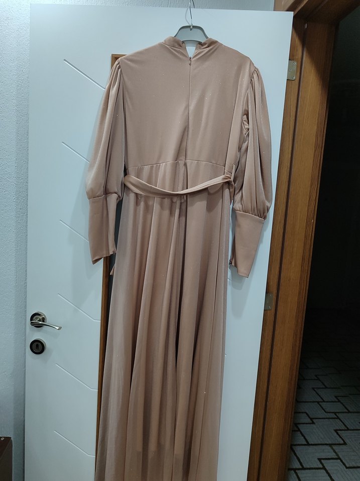 Gold rengi dugunsel abiye - Görsel 3