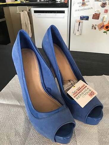 Bershka topuklu ayakkabı
