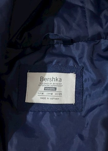 Koyu Mavi Kapüşonlu Fermuarlı Kadın Ceket - Görsel 2