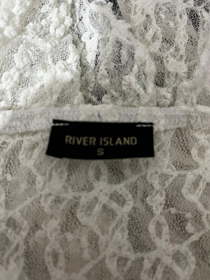 Dantel Detaylı Beyaz Kadın Şal - Görsel 3