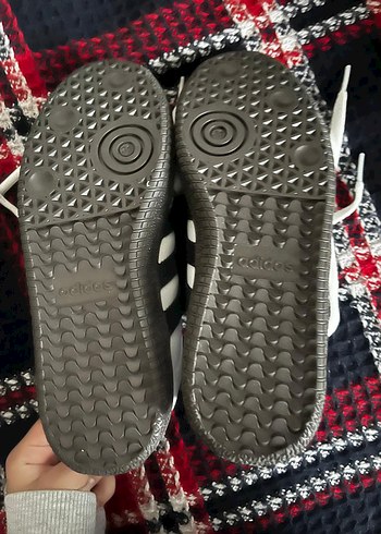 Gri Beyaz Zebra Desenli Kadın Spor Ayakkabı - Görsel 3