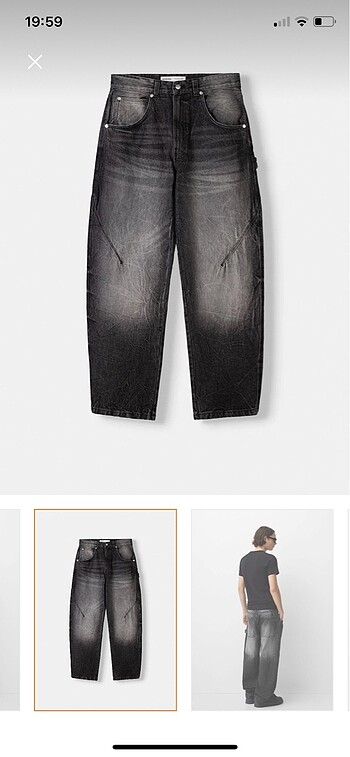 bershka balloon fıt baggy jean