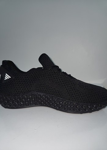 Siyah unisex Spor Ayakkabı Bağcıklı