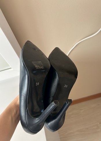 Diğer Klasik Lacivert Stiletto Topuklu Kadın Ayakkabı
