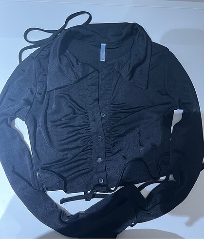 xs Beden crop bluz