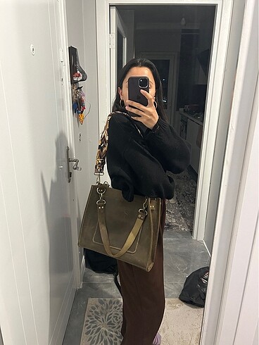Özel yapım hakiki deri çanta