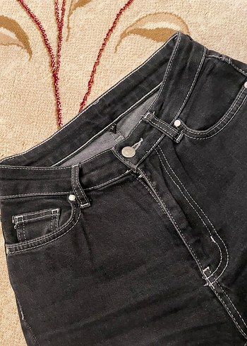 Trendyol & Milla Siyah Kadın Dar Kesim Kot Pantolon