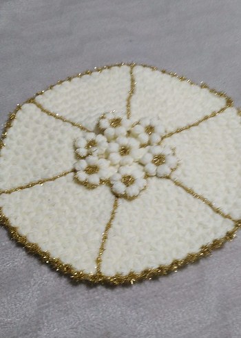 Mor Çiçek Desenli Banyo Süngeri - Görsel 3