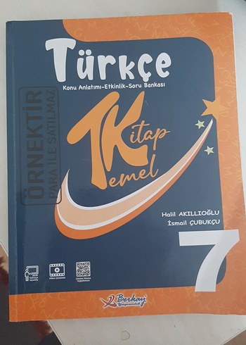 7. Sınıf Türkçe Konu Anlatımlı Soru Bankası