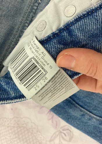 Mavi Jeans Mavi Düğmeli Bol Kesim Midi Jean