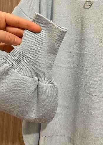 diğer Beden gri Renk Yumuşak Dokulu Kadın Triko Sweatshirt