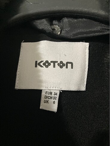 xs Beden Koton kaşe kaban