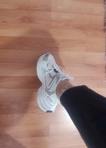 Kadın Beyaz Gri Platform Spor Ayakkabı - Görsel 7