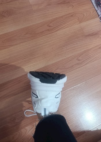 Kadın Beyaz Gri Platform Spor Ayakkabı - Görsel 9