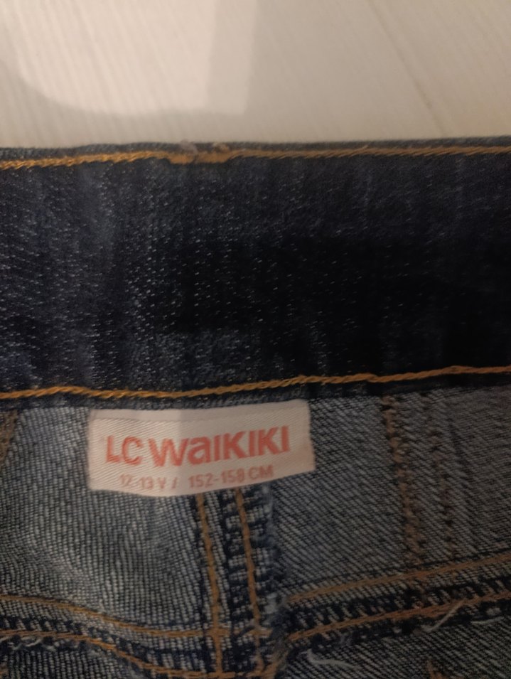 Kadın Gri Normcore Dar Kesim Kot Pantolon - Görsel 4