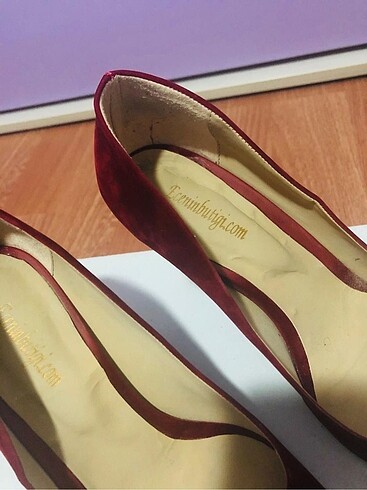 Diğer Bordo stiletto