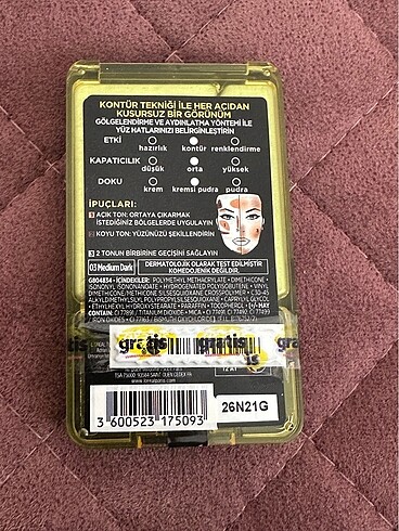 Beden Loreal kontür&aydınlatma paleti
