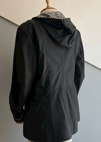 Derimod Su İtici Kadın Deri Ceket - Görsel 4