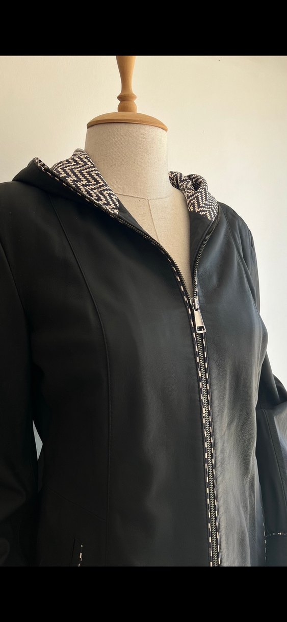 Derimod Su İtici Kadın Deri Ceket - Görsel 2