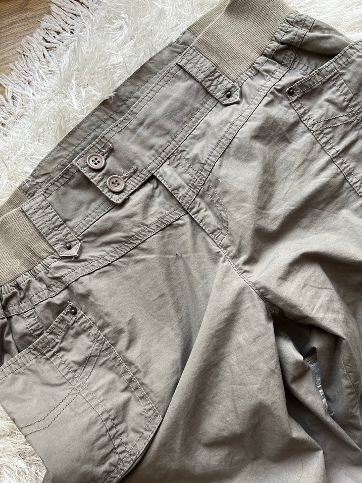 Paraşüt kumaş diz altı şort - Görsel 4