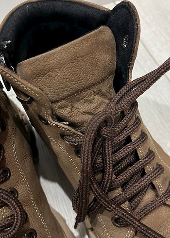 Kahverengi unisex bot - Görsel 5