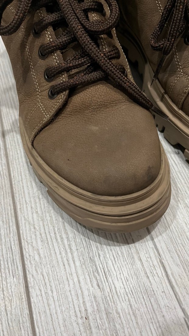 Kahverengi unisex bot - Görsel 4