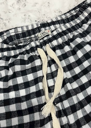 Kareli pijama - Görsel 3