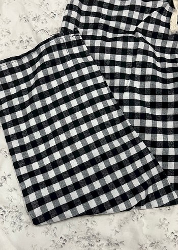 Kareli pijama - Görsel 2