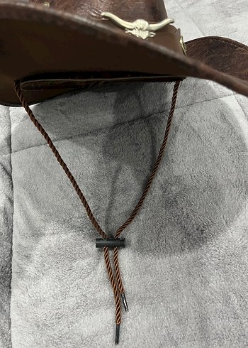 Deri kovboy şapkası - Görsel 2