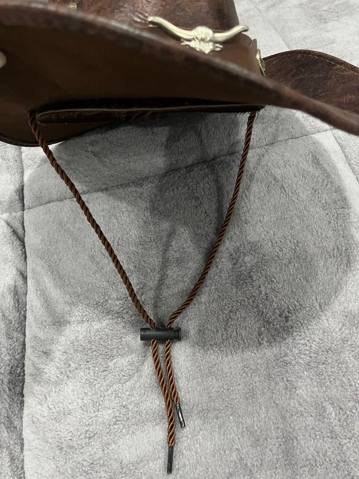 Deri kovboy şapkası - Görsel 2