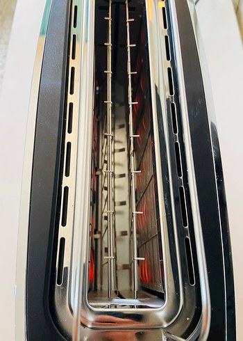 Kırmızı Hotpoint Ariston Ekmek Kızartma Makinesi - Görsel 8