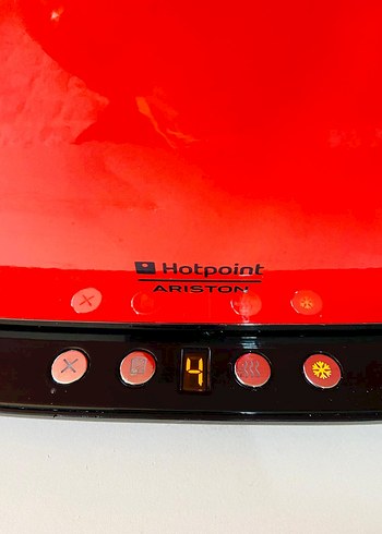 Kırmızı Hotpoint Ariston Ekmek Kızartma Makinesi - Görsel 6