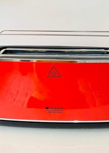 Kırmızı Hotpoint Ariston Ekmek Kızartma Makinesi - Görsel 2
