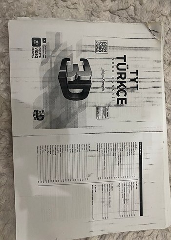 TYT Türkçe Soru Bankası 3D Eğitim Seti